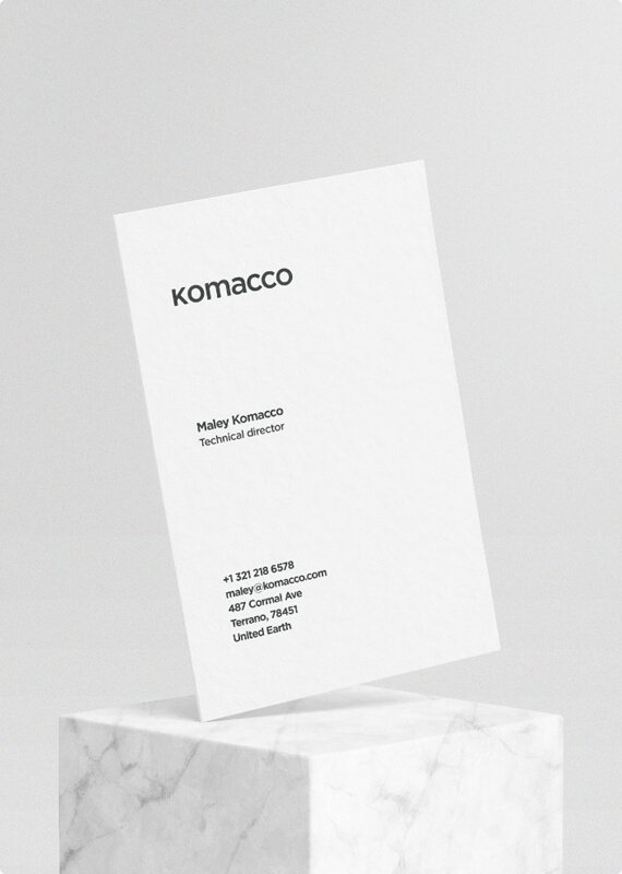 Komacco Business Card